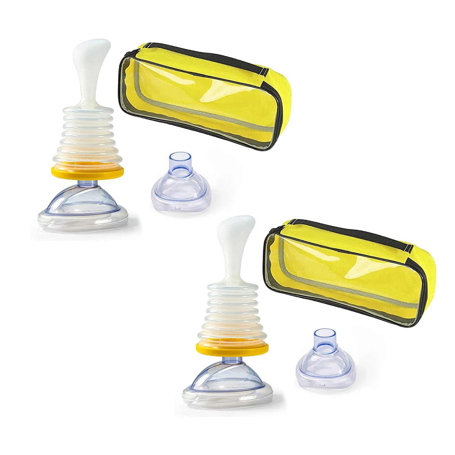 4PCS/3PCS Portable Anti Choking Device Emergency Life Saving Suction Choke First Aid Kit for Kid Adult Kits Rescue With Bag