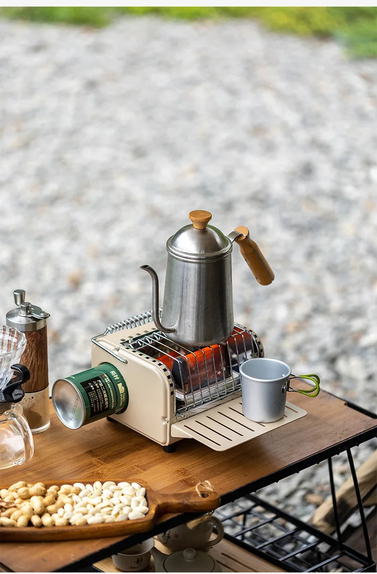 Emergency Cassette Heating Stove — Portable Survival Warmer & Cooker for Power Outages, Camping & Disaster Prep