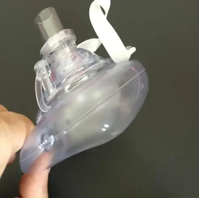 CPR Rescue Mask — One-Way Valve Face Shield, Pocket Resuscitator for Emergency First Aid