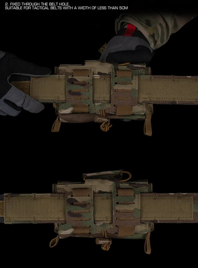 IFAK Tactical Trauma Kit — Compact MOLLE Medical First Aid Pouch for Emergency Response, Survival & Disaster Preparedness