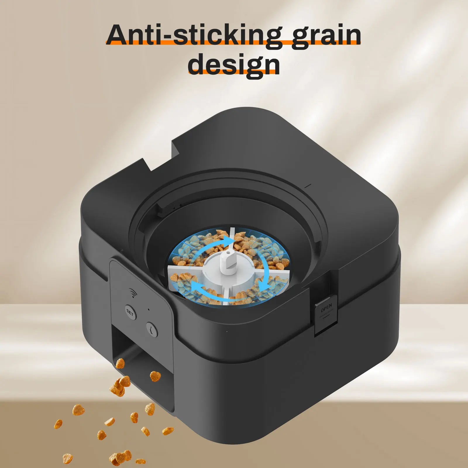 3.5L Automatic Pet Feeder WiFi APP Smart Timed Dosing Feeder Cat Dog Food Dispenser 2L Auto Drink Fountain Water Feeder Cat Bowl