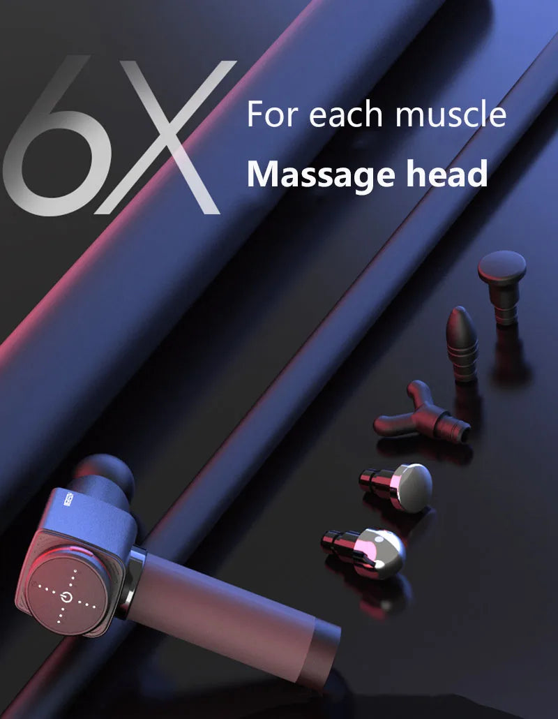 220W Professional Massage Gun 30KG Strong Force Powerful Deep Muscle Massager Brushless Motor For Training Home Gym