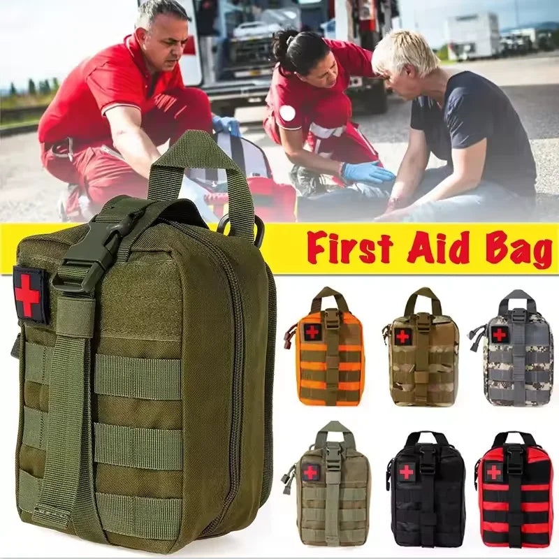 Outdoor First aid kit EDC Molle Medical Kit IFAK Survival Emergency Pack EDC Travel Fishing Camping Hiking Hunting Accessories