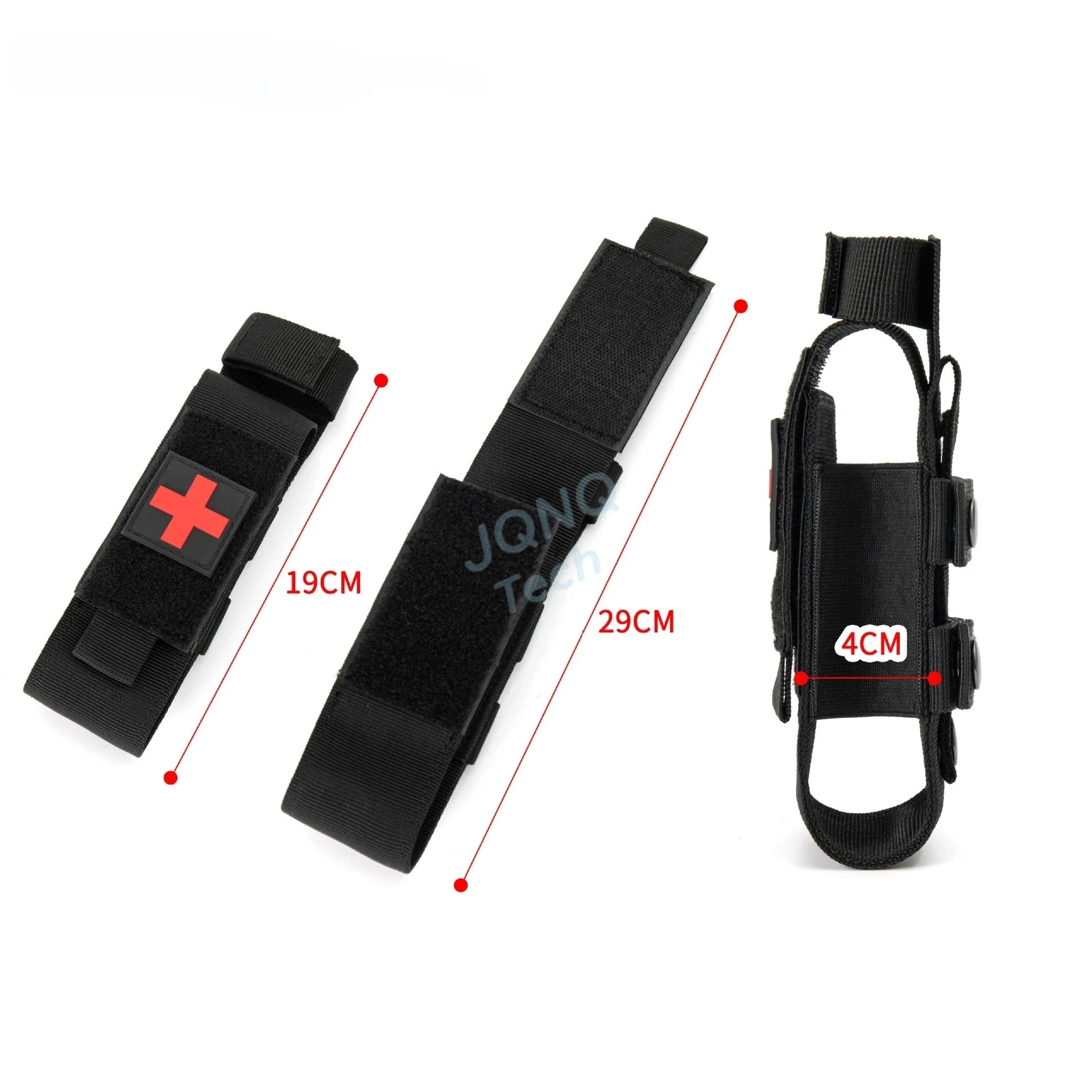 Tactical Tourniquet Pouch — MOLLE Nylon EDC First Aid Carrier for CAT, Belt, Vest & Go-Bag