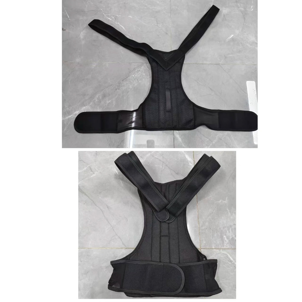 Achieve  Posture with Adjustable, Breathable Polyester Posture Corrector - Universal Fit for Pain Rel