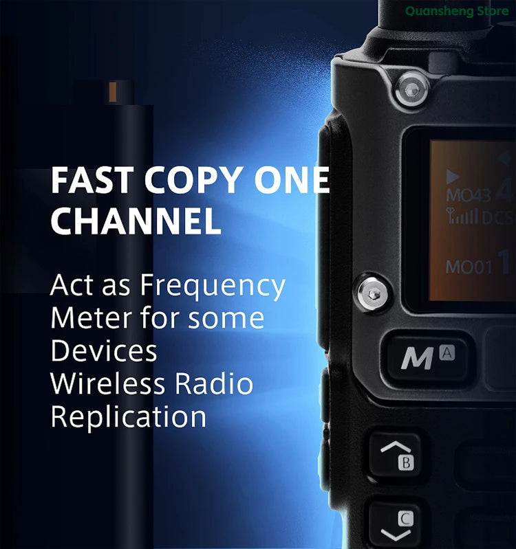 Quansheng UV-K5(8) Walkie Talkie — Multi-Band Ham Radio, 200CH, Cross-Band, DRRM Field Transceiver