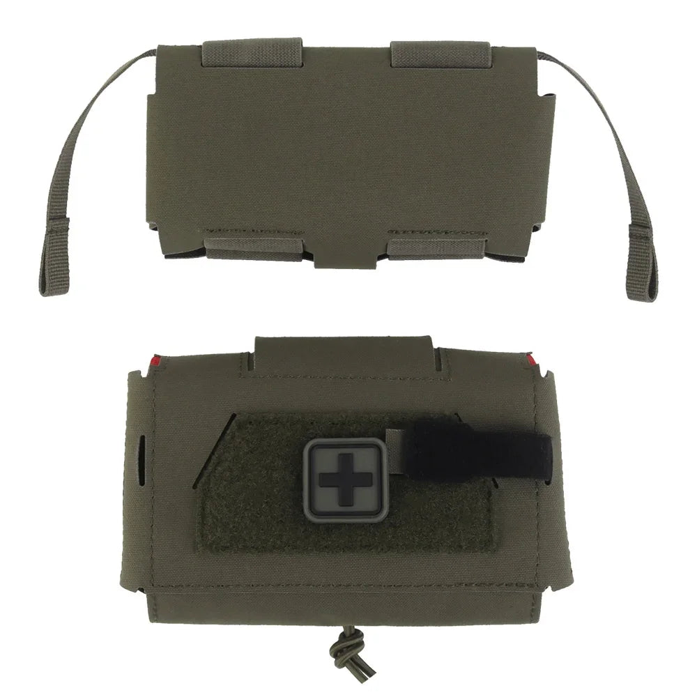 IFAK Tactical Trauma Kit — Compact MOLLE Medical First Aid Pouch for Emergency Response, Survival & Disaster Preparedness