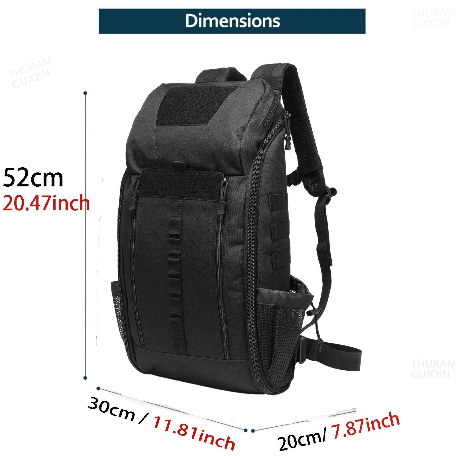 Tactical 40L First Aid Backpack — Waterproof MOLLE Medical Bag for Emergency, Hiking & Outdoor Survival | Vigor Bound