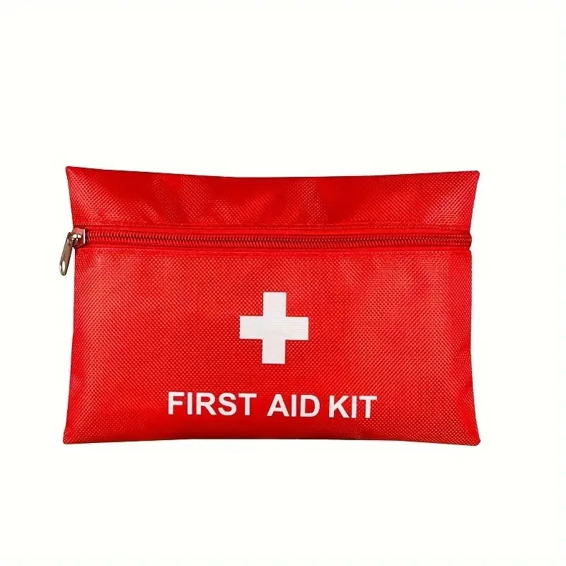 Portable Car First Aid Kit — 178-Piece Emergency Medical Bag for Vehicle, Home, Outdoor & Disaster Preparedness