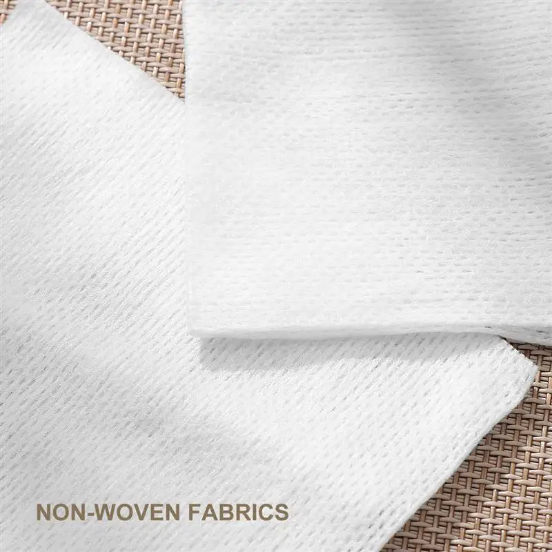 100pcs Disposable Non-Woven Fabric Wound Care Gauze Pads Makeup Remover Cotton Pads Face Deep Cleaning Nail Polish Removing
