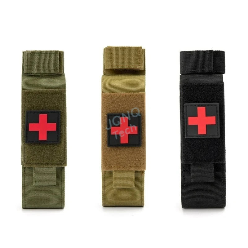 Tactical Tourniquet Pouch — MOLLE Nylon EDC First Aid Carrier for CAT, Belt, Vest & Go-Bag