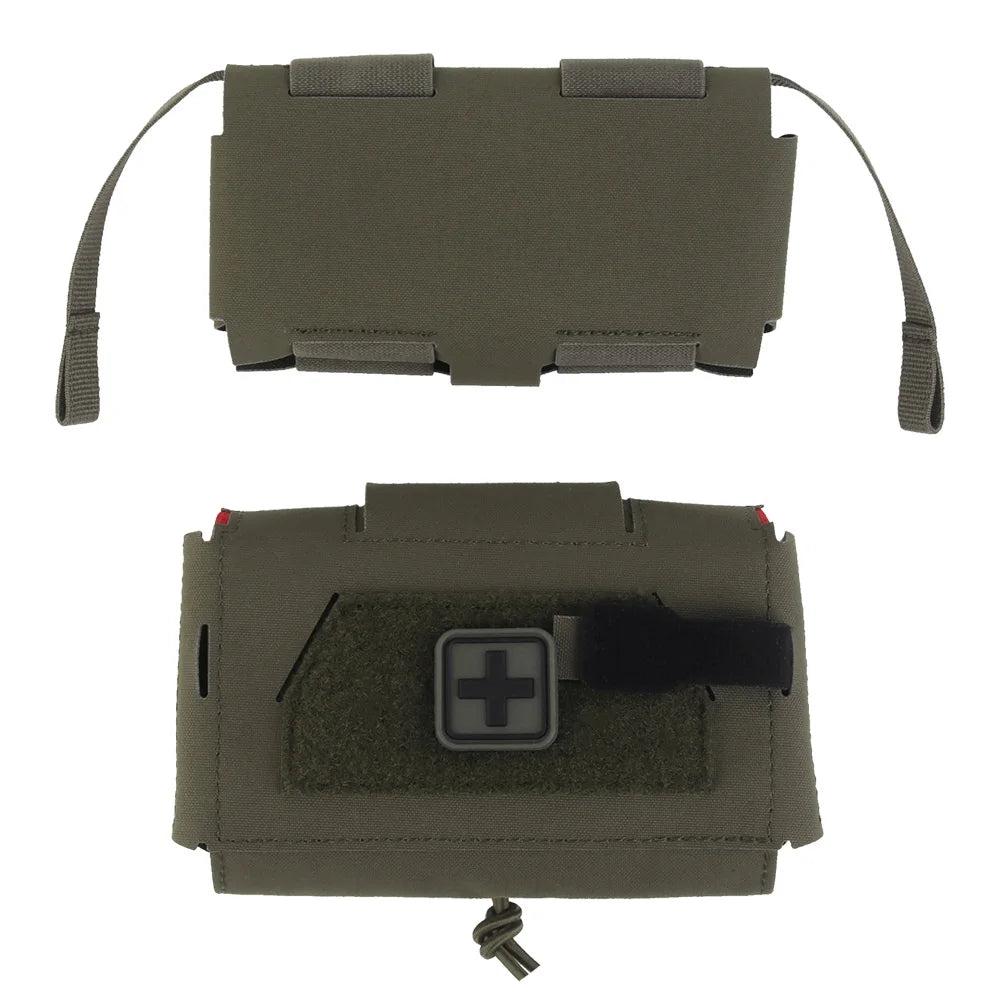 IFAK Tactical Trauma Kit — Compact MOLLE Medical First Aid Pouch for Emergency Response, Survival & Disaster Preparedness