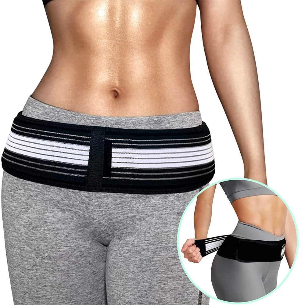 Sacroiliac SI Joint Hip Belt, Hip Braces for Hip Pain, Pelvic Support Belt,Sciatica Pelvis Lumbar Pain Relief,Lower Back Support