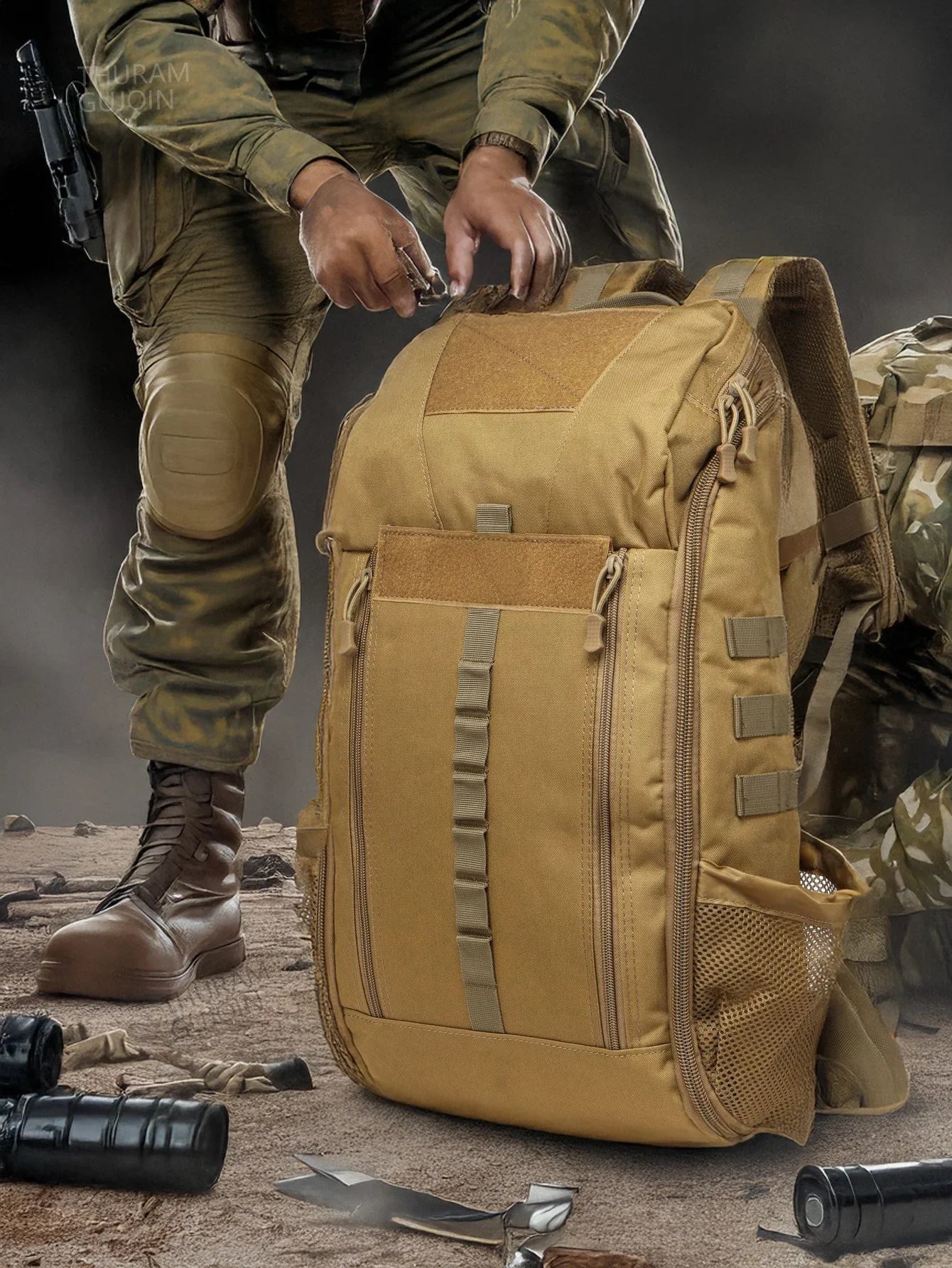 Tactical 40L First Aid Backpack — Waterproof MOLLE Medical Bag for Emergency, Hiking & Outdoor Survival | Vigor Bound
