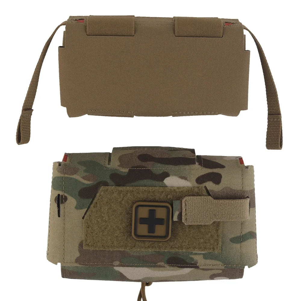 IFAK Tactical Trauma Kit — Compact MOLLE Medical First Aid Pouch for Emergency Response, Survival & Disaster Preparedness