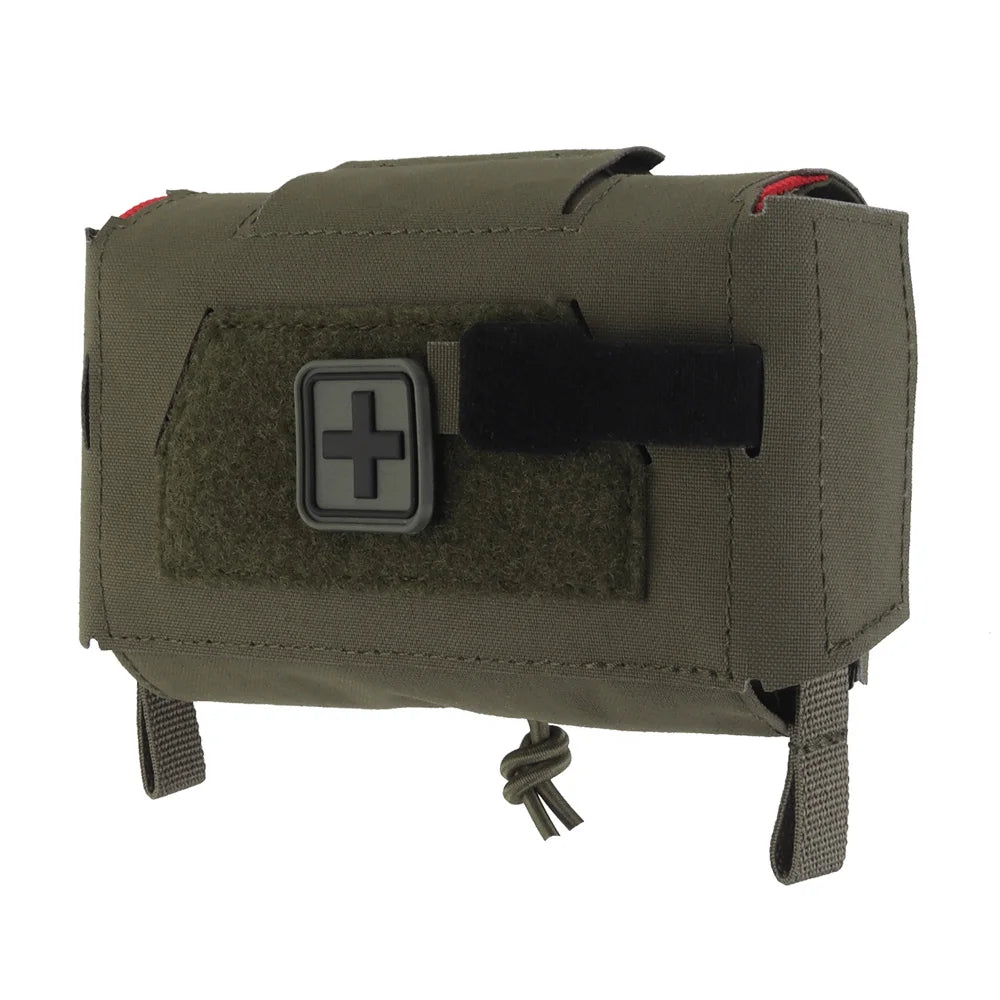 IFAK Tactical Trauma Kit — Compact MOLLE Medical First Aid Pouch for Emergency Response, Survival & Disaster Preparedness