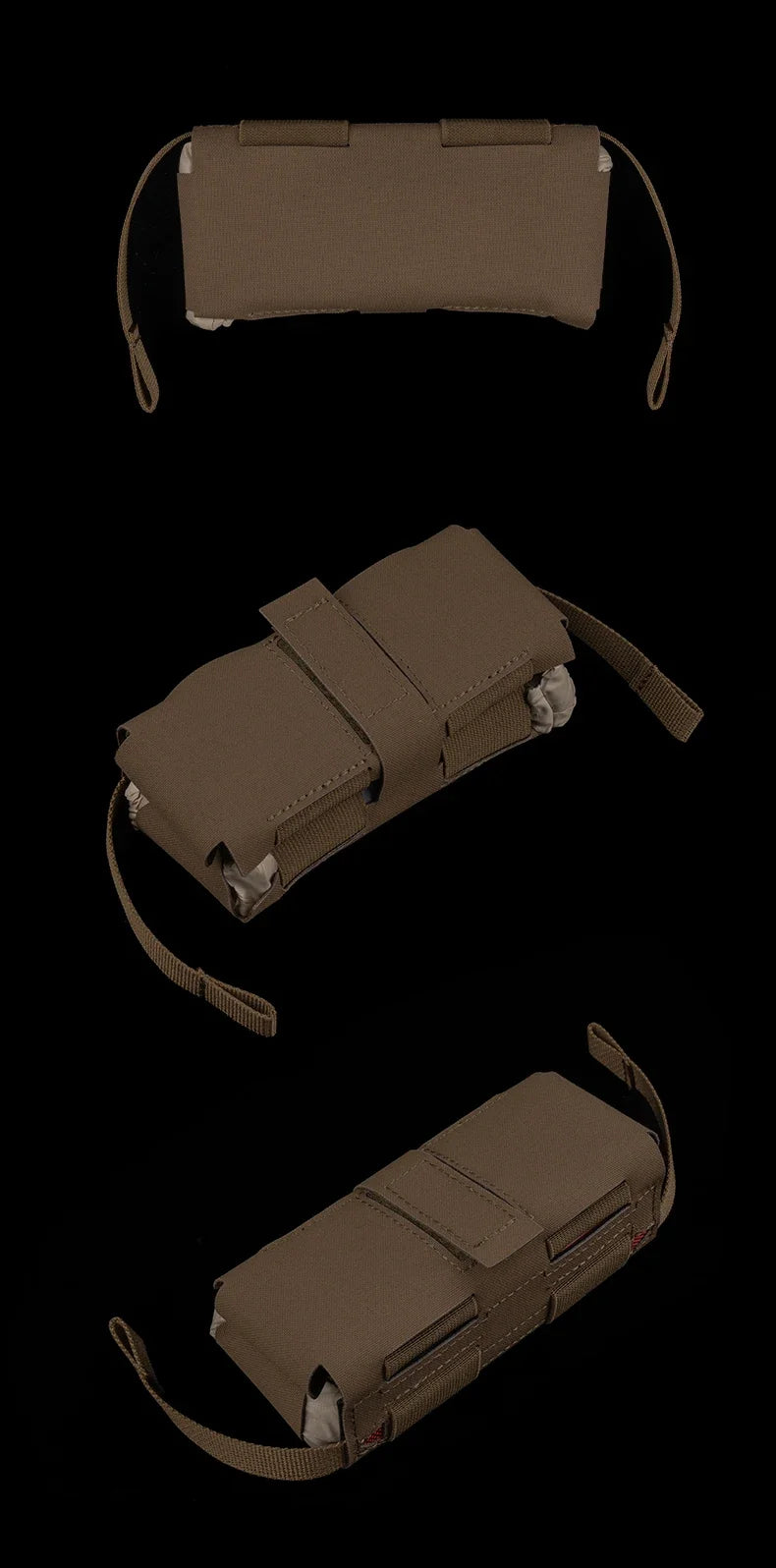 IFAK Tactical Trauma Kit — Compact MOLLE Medical First Aid Pouch for Emergency Response, Survival & Disaster Preparedness