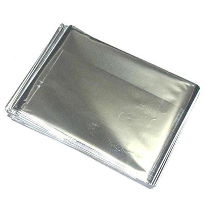 Emergency Mylar Thermal Blanket — Space Foil Heat Retention, DRRM Go-Bag Essential