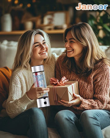 Hydrogen Water Bottle, SPE/PEM Technology Up to 1600PPB Hydrogen  Generator,  for Home, Office, Travel and Fitness Drinking