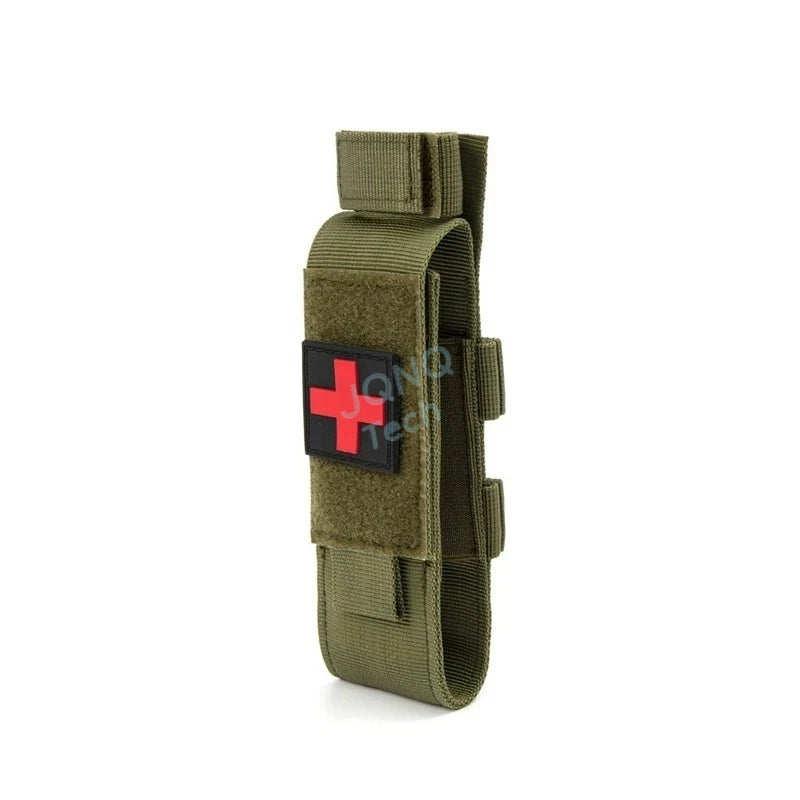 Tactical Tourniquet Pouch — MOLLE Nylon EDC First Aid Carrier for CAT, Belt, Vest & Go-Bag