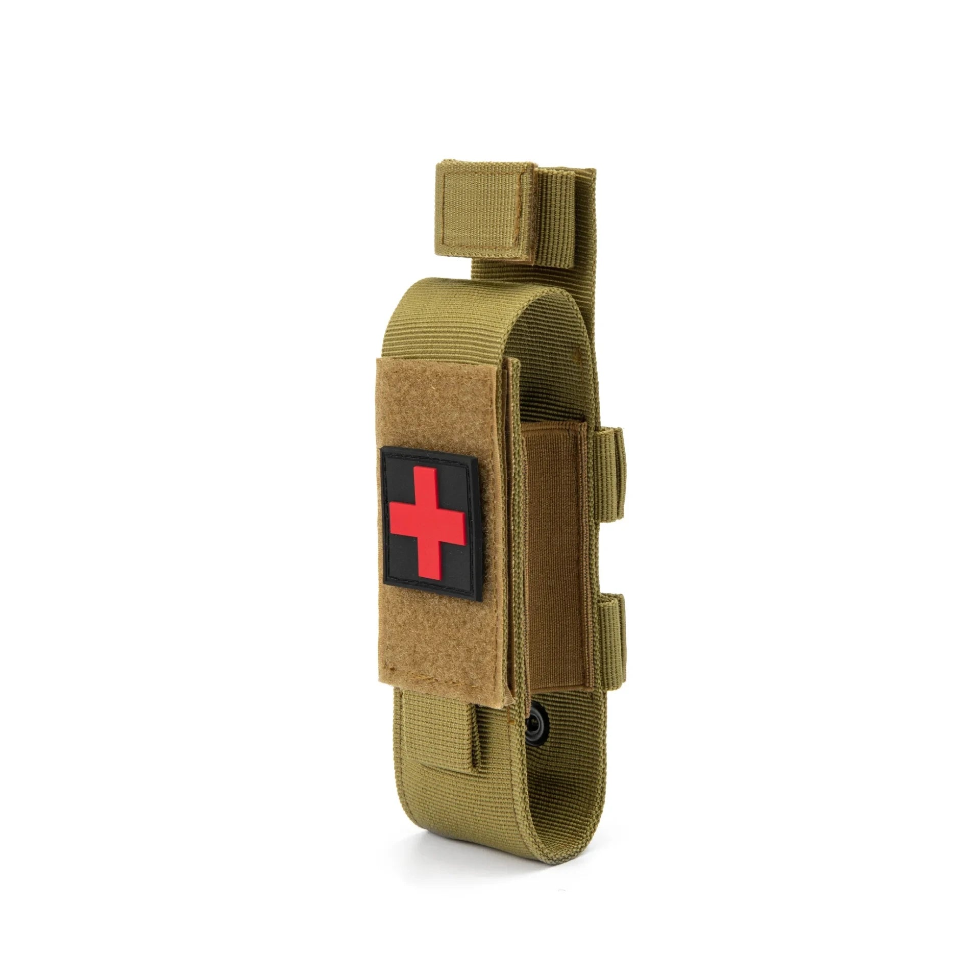 Tactical Tourniquet Pouch — MOLLE Nylon EDC First Aid Carrier for CAT, Belt, Vest & Go-Bag