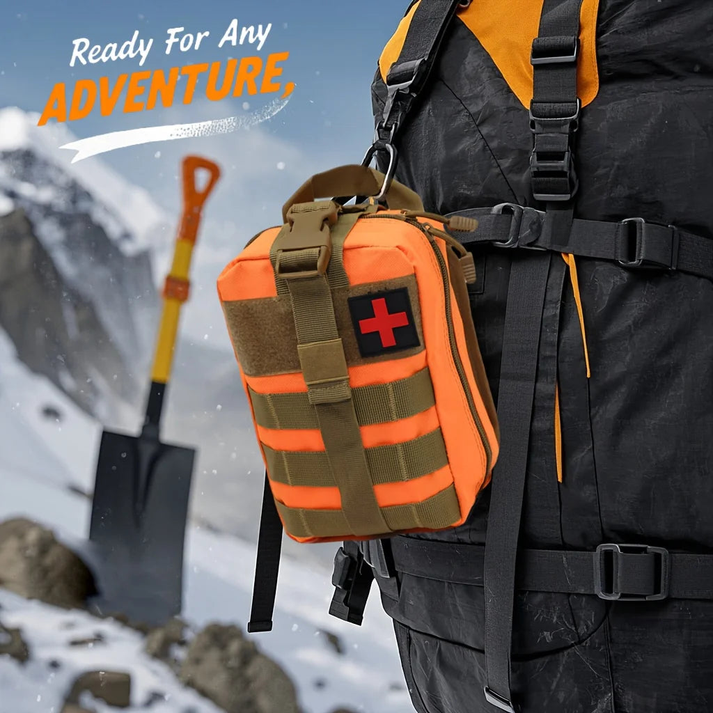 379Pcs Survival First Aid Kit Full Set Outdoor Gear Emergency Kits Trauma Bag Camping Equipment Supplies Emergency IFAK Bag