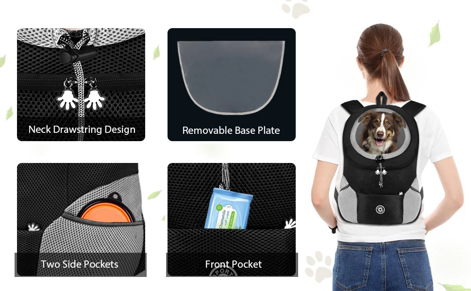 Outdoor Pet Dog Carrier Backpack Breathable Camouflage Travel Products Bags For Small Dog Cat Chihuahua Teddy Mesh Backpack