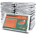 4pcs Emergency Blanket Mylar Thermal Foil Space Blanket Designed for NASA Body Warmer Outdoor First Aid Camping Hiking Travel