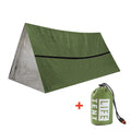 2-Person Emergency Survival Tent — Waterproof Mylar Thermal Shelter for Disaster Preparedness, Rescue & Outdoor Survival