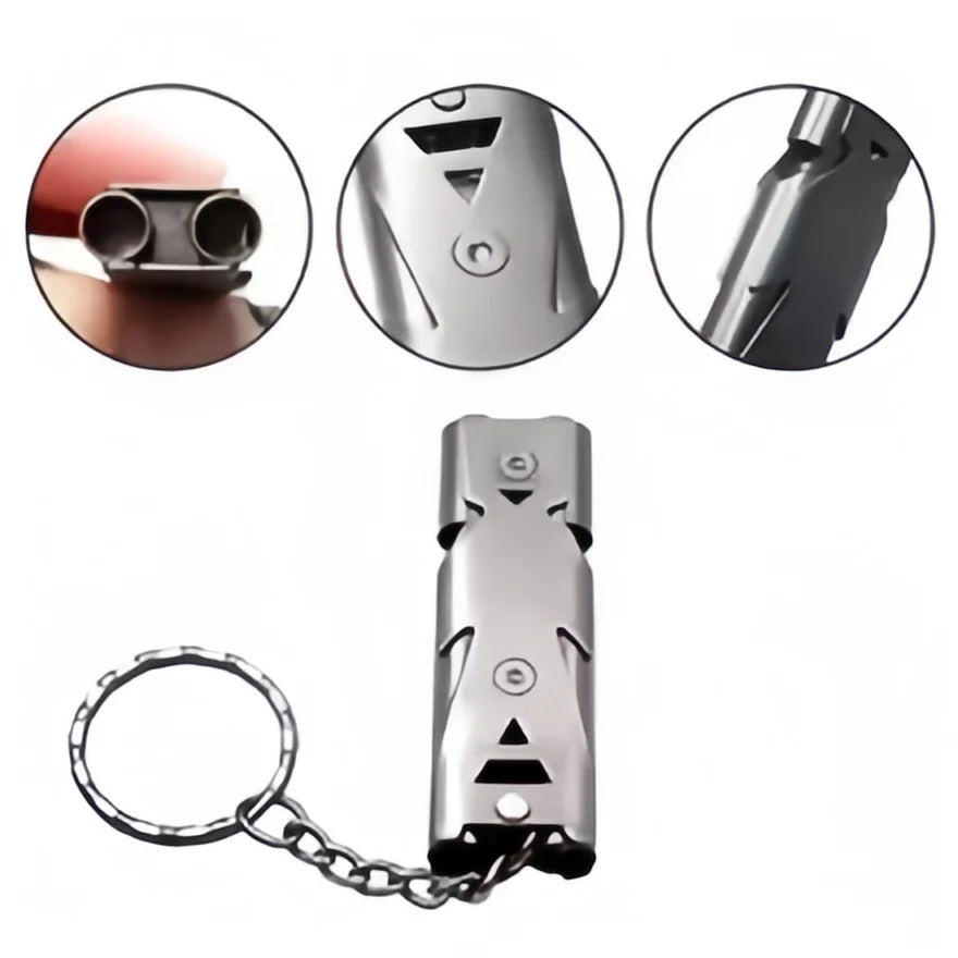 Emergency Signal Whistle Keychain - DRRM Go-Bag Essential