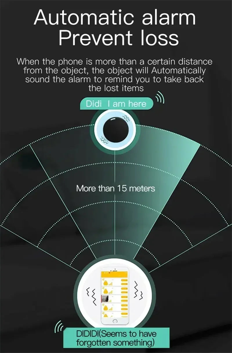 Xiaomi Smart Finder Tracker — Bluetooth 5.0 Anti-Lost Device for Keys, Pets, Wallet, Bag, Kids