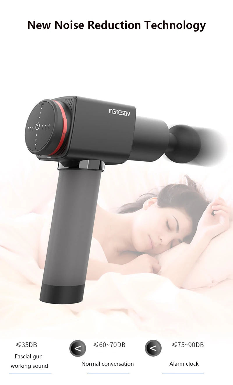 220W Professional Massage Gun 30KG Strong Force Powerful Deep Muscle Massager Brushless Motor For Training Home Gym
