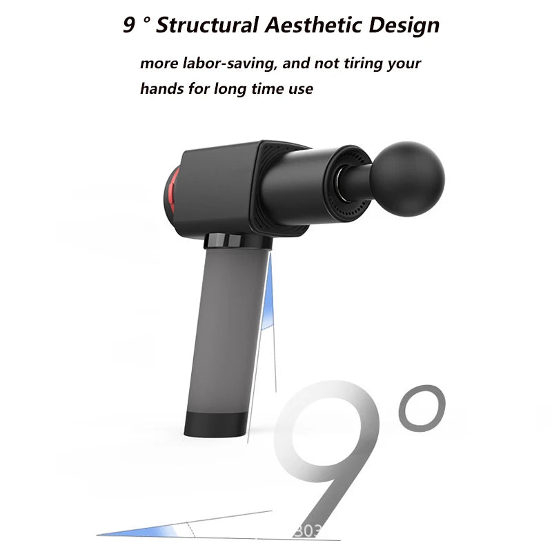 220W Professional Massage Gun 30KG Strong Force Powerful Deep Muscle Massager Brushless Motor For Training Home Gym