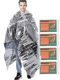 Emergency Mylar Thermal Blanket — Space Foil Heat Retention, DRRM Go-Bag Essential